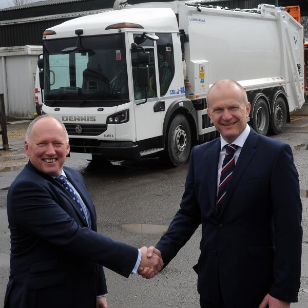 CTS Hire Boosts Fleet With 12 New Refuse Vehicles From Dennis Eagle