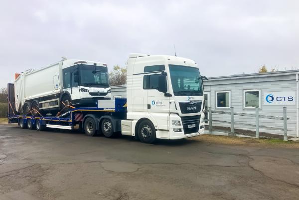 CTS Hire London fleet fully DVS-2 compliant